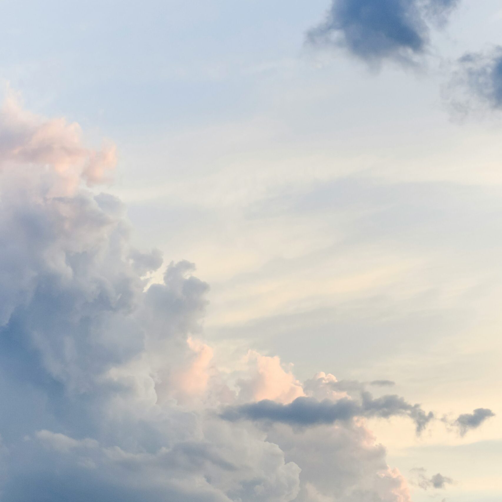Blue sky clouds